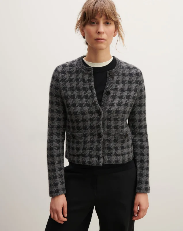 Houndstooth jacket