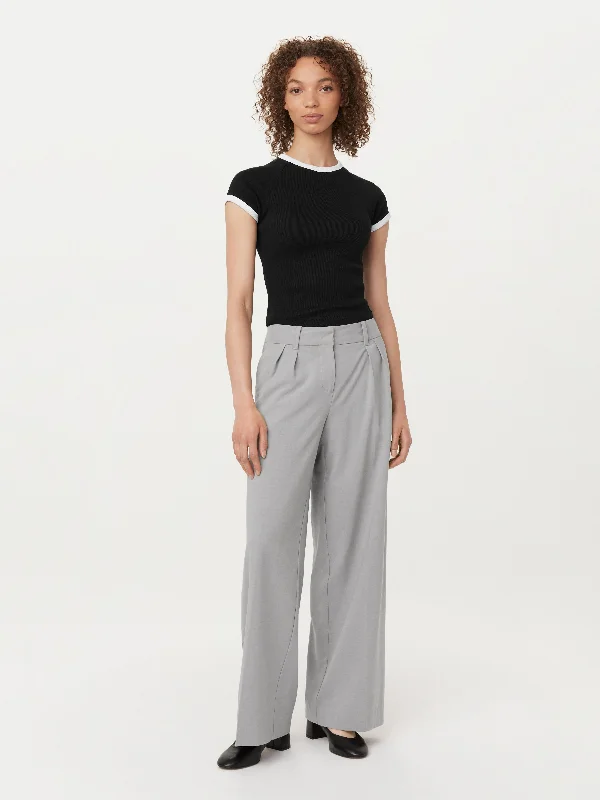 The Shrunken Cropped T-Shirt in Black