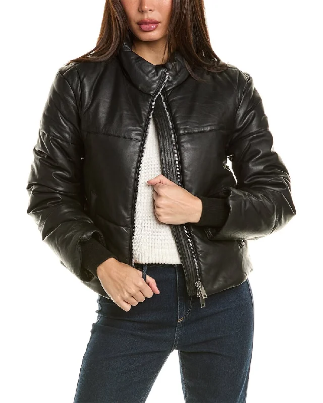 Walter Baker Lorenza Leather Jacket