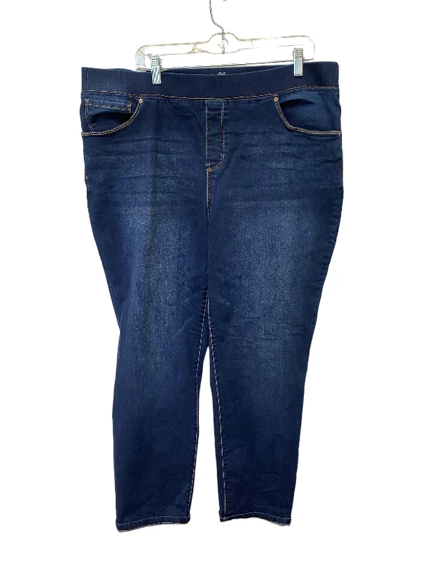 Blue Jeans Skinny Terra & Sky, Size 1x