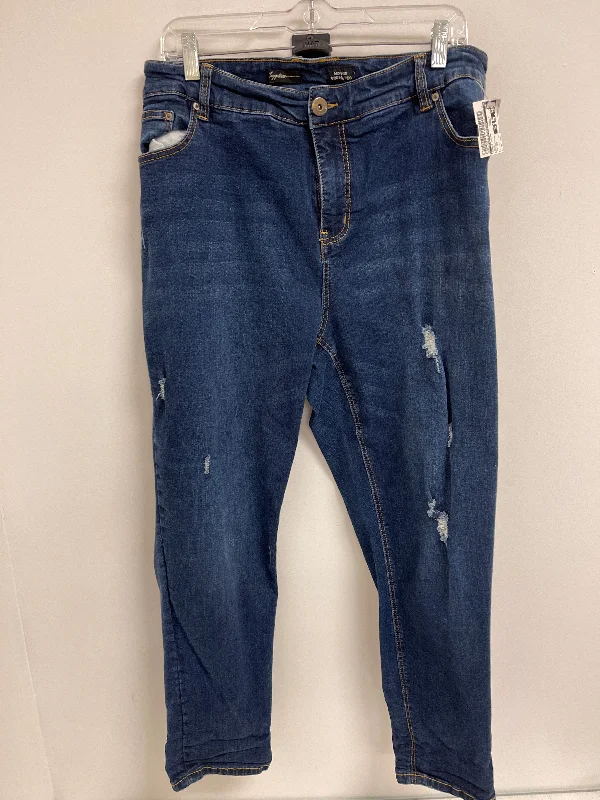 Jeans Skinny By Clothes Mentor In Blue, Size: 22