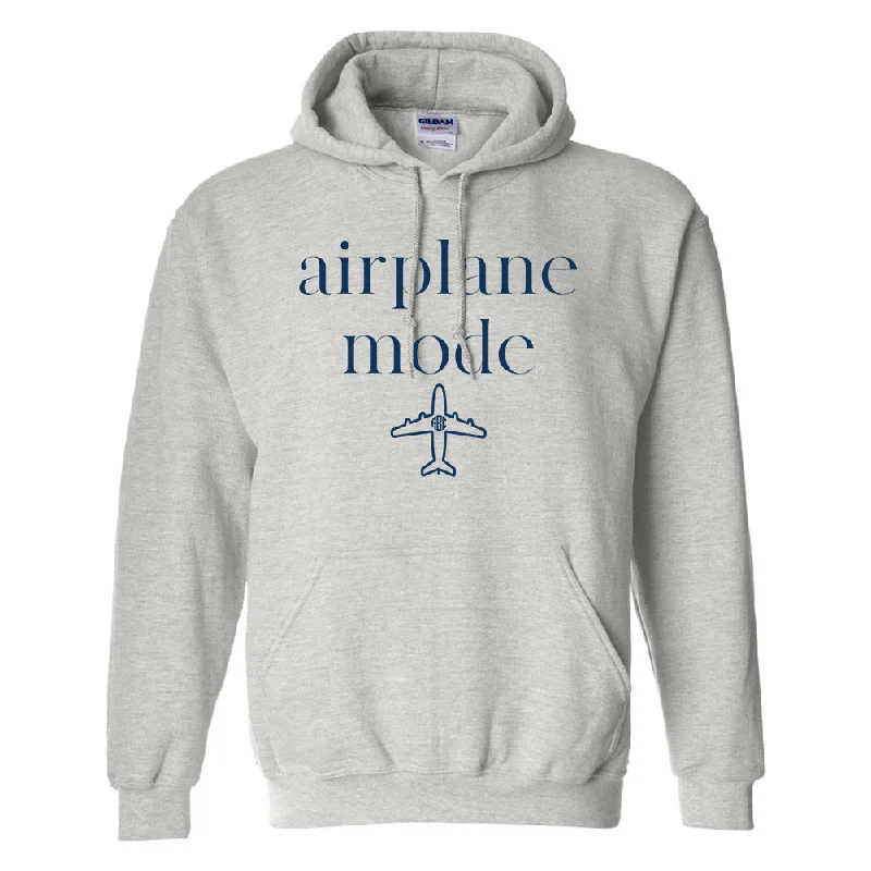 Monogrammed 'Airplane Mode' Hoodie