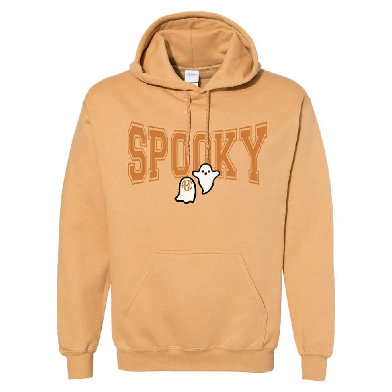 Monogrammed 'Spooky' Hoodie