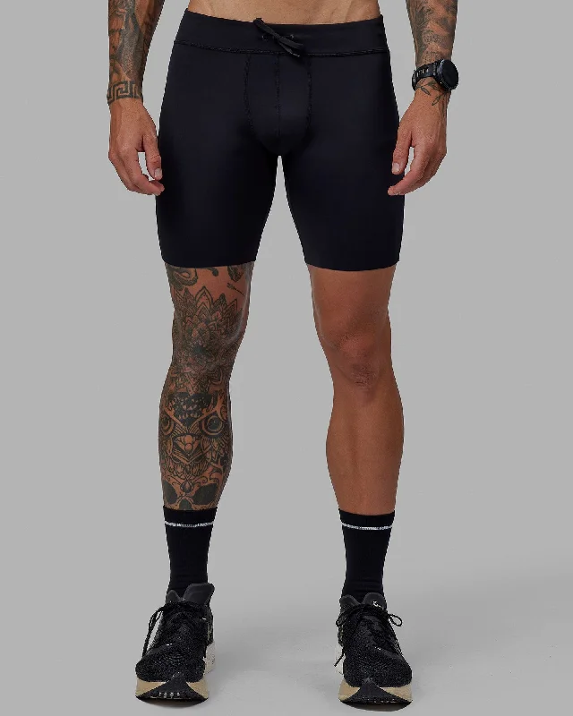 Race Day Short Tights 8" - Black