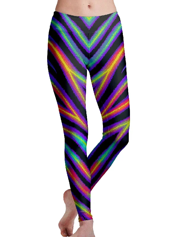 Tiger Stripes (Colorful) Leggings