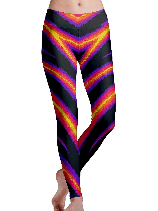 Tiger Stripes (Warm) Leggings