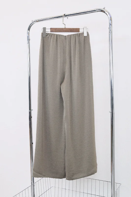 Petite Daydreamer Wide Leg Pants Taupe (Preorder)