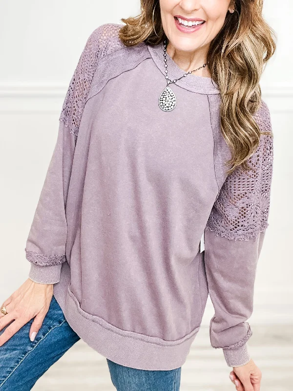 Long Sleeve Solid Knit Top