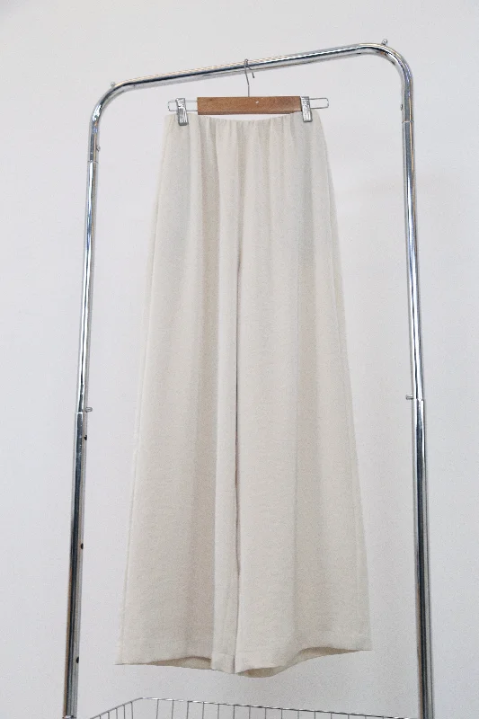 Petite Daydreamer Wide Leg Pants Pearl (Preorder)