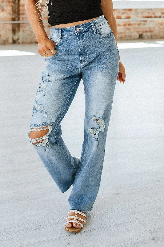 SALE - Thalia Straight Leg Jeans