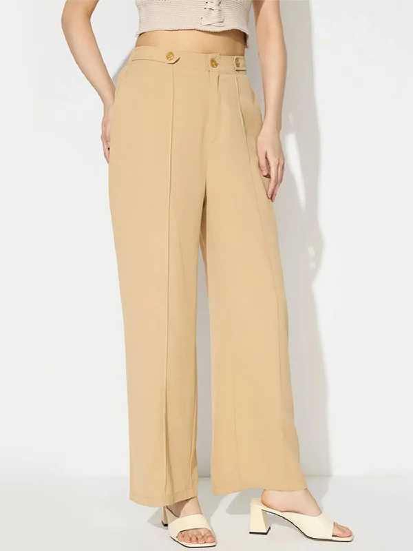 Wide Leg Pants with Pockets