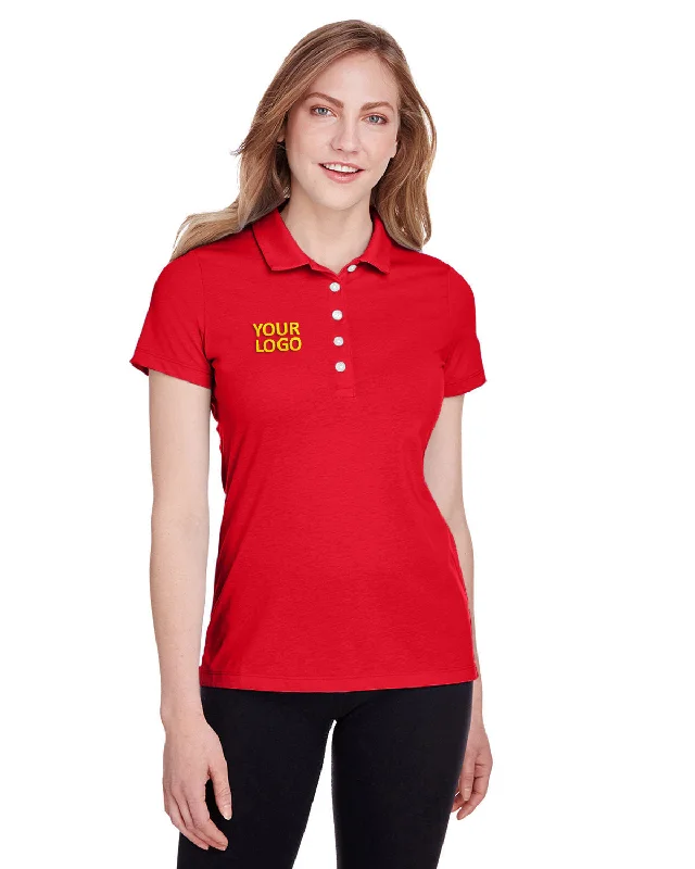 Puma Golf Ladies Fusion Polo, High Risk Red