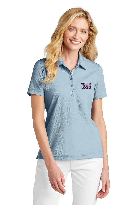 TravisMathew Ladies Oceanside Heather Polo Allure Heather