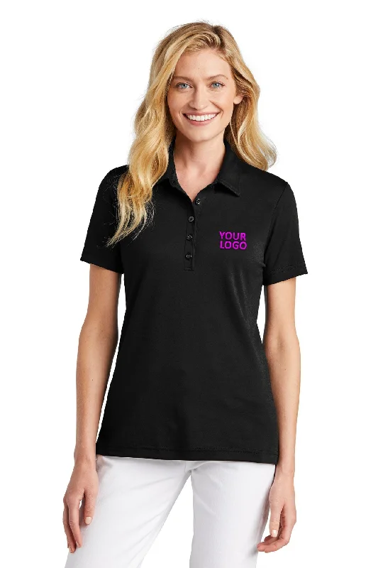 TravisMathew Ladies Oceanside Solid Polo Black