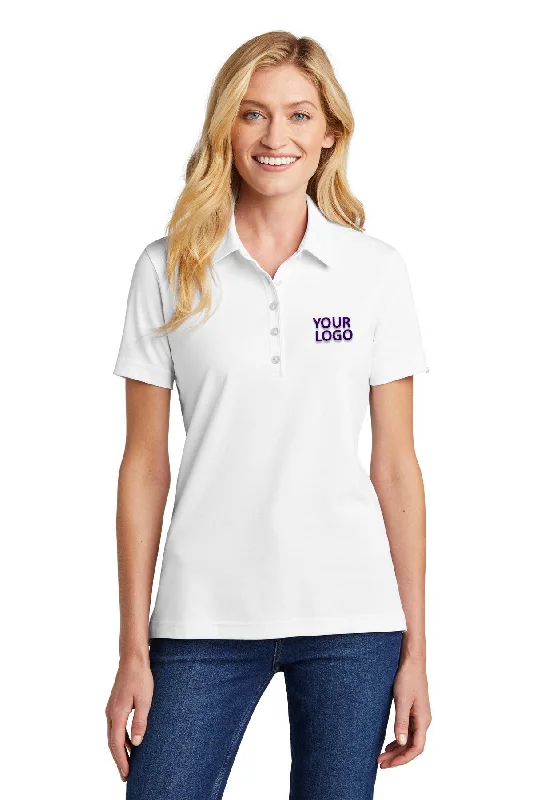 TravisMathew Ladies Oceanside Solid Polo White